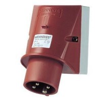 Вилка электрическая наружн. уст. 32А 3P+E IP44 380В Mennekes 348