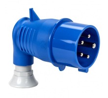 Вилка фазоинвертор. угловая 90 200-250В винт. IP44 SchE 81729