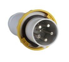 Вилка кабельная 125А 3PNT 100-130В винт. IP67 SchE 81389