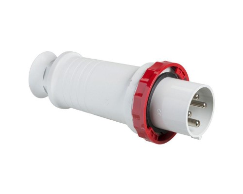 Вилка кабельная 125А 3P+E 380В винт.  IP67 SchE 81394