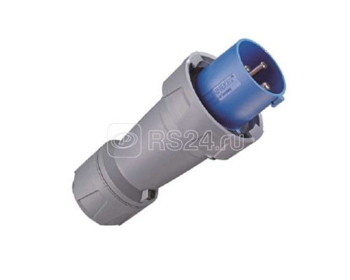 Вилка кабельная 125А 3п 6ч 230В IP67 разборная никел. контакты PowerTOP plus Mennekes 3358