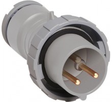 Вилка кабельная 16А 2P+E IP67 1ч ABB 2CMA166466R1000