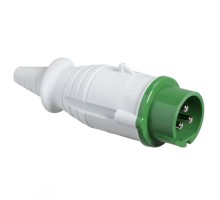 Вилка кабельная 16А 3P 24/48В винт. IP44 SchE 82306