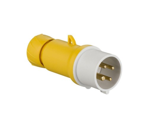 Вилка кабельная 16А 3P-E 100-130В винт. IP44 SchE PKE16M414
