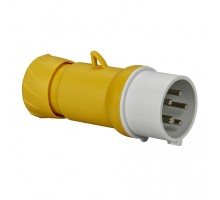 Вилка кабельная 16А 3P-N-E 100-130В винт. IP44 SchE PKE16M415