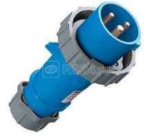 Вилка кабельная 16А 3п 230В IP67 Mennekes 21516