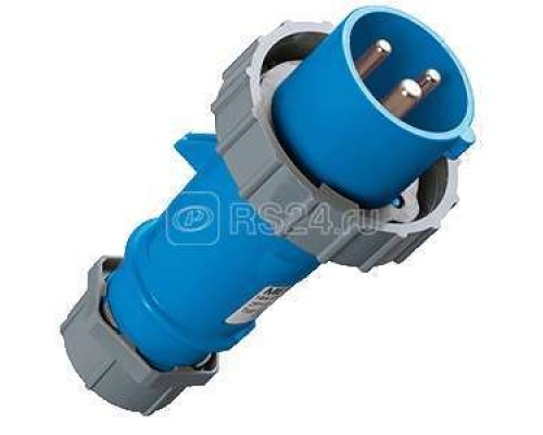 Вилка кабельная 16А 3п 230В IP67 Mennekes 21516
