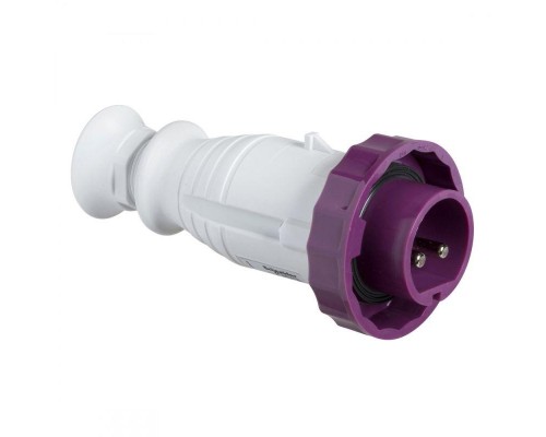 Вилка кабельная 32А 2P 20-25В винт. IP67 SchE 82365