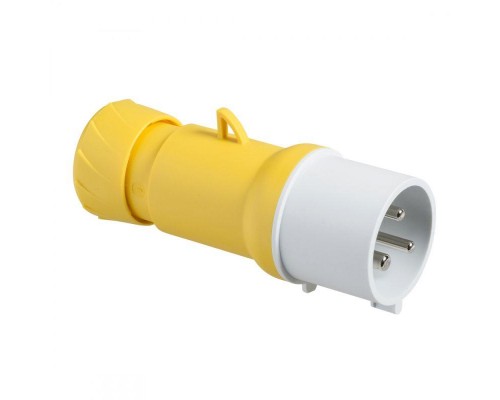 Вилка кабельная 32А 2P-E 100-130В винт. IP44 SchE PKE32M413