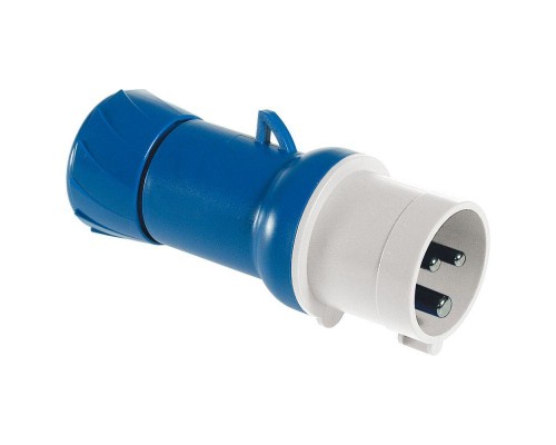 Вилка кабельная 32А 2P+E IP44 220В винт. IP44 SchE PKE32M423