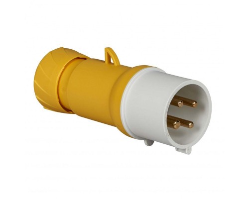 Вилка кабельная 32А 3P-E 100-130В винт. IP44 SchE PKE32M414