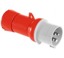 Вилка кабельная 32А 3P+E 380В винт. IP44 SchE PKE32M434