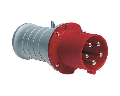 Вилка кабельная 63А 3P+E IP44 9ч ABB 2CMA166756R1000