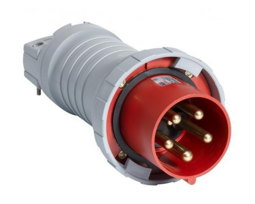 Вилка кабельная 63А 3P+E IP67 1ч ABB 2CMA166794R1000