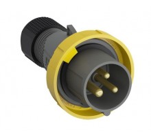 Вилка кабельная Easy&Safe 232EP4W 32А 2P+E IP67 4ч ABB 2CMA101094R1000