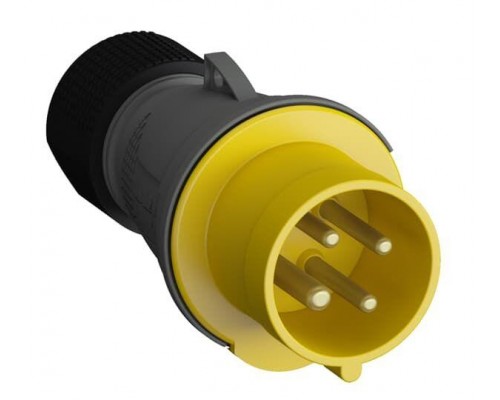Вилка кабельная Easy&Safe 232EP4 32А 2P+E IP44 4ч ABB 2CMA101982R1000