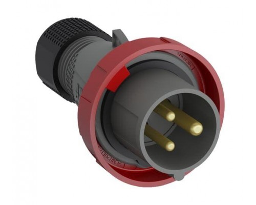 Вилка кабельная Easy&Safe 232EP9W 32А 2P+E IP67 9ч ABB 2CMA101096R1000
