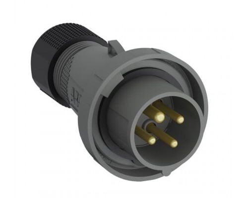 Вилка кабельная Easy&Safe 316EP1W 16А 3P+E IP67 1ч ABB 2CMA101075R1000