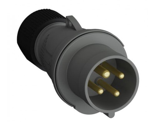 Вилка кабельная Easy&Safe 316EP1 16А 3P+E IP44 1ч ABB 2CMA101951R1000