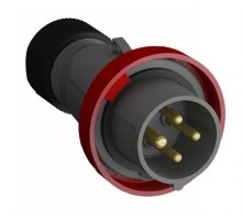 Вилка кабельная Easy&Safe 316EP3W 16А 3P+E IP67 3ч ABB 2CMA101077R1000