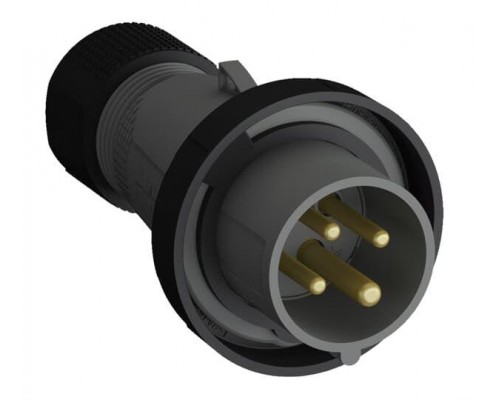 Вилка кабельная Easy&Safe 316EP7W 16А 3P+E IP67 7ч ABB 2CMA101081R1000
