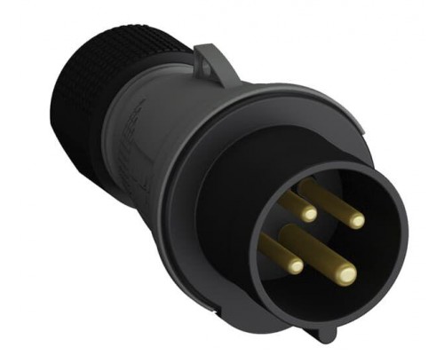 Вилка кабельная Easy&Safe 316EP7 16А 3P+E IP44 7ч ABB 2CMA101957R1000