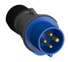 Вилка кабельная Easy&Safe 316EP9 16А 3P+E IP44 9ч ABB 2CMA101958R1000