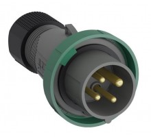 Вилка кабельная Easy&Safe 332EP10W 32А 3P+E IP67 10ч ABB 2CMA101106R1000