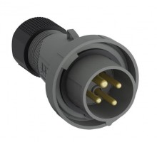 Вилка кабельная Easy&Safe 332EP1W 32А 3P+E IP67 1ч ABB 2CMA101098R1000