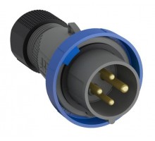 Вилка кабельная Easy&Safe 332EP9W 32А 3P+E IP67 9ч ABB 2CMA101105R1000