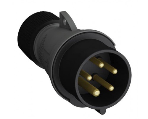 Вилка кабельная Easy&Safe 432EP5 32А 3P+N+E IP44 5ч ABB 2CMA101994R1000