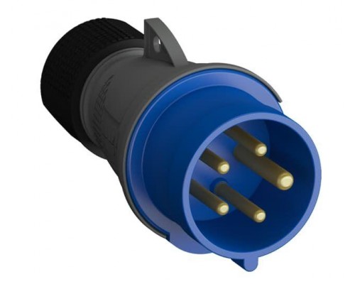 Вилка кабельная Easy&Safe 432EP9 32А 3P+N+E IP44 9ч ABB 2CMA101997R1000