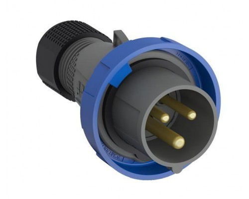 Вилка кабельная Easy&Safe 216EP6W 16А 2P+E IP67 6ч ABB 2CMA101072R1000