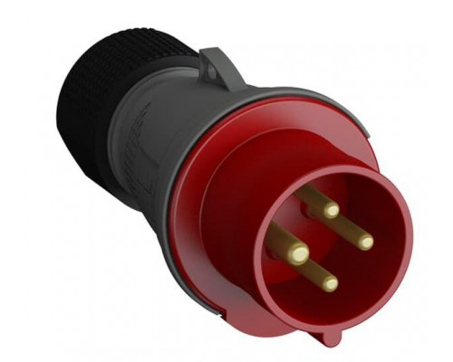 Вилка кабельная Easy&Safe 232EP3 32А 2P+E IP44 3ч ABB 2CMA101981R1000