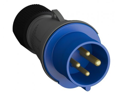 Вилка кабельная Easy&Safe 316EP9 16А 3P+E IP44 9ч ABB 2CMA101958R1000