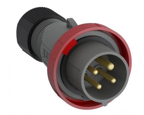 Вилка кабельная Easy&Safe 332EP11W 32А 3P+E IP67 11ч ABB 2CMA101107R1000