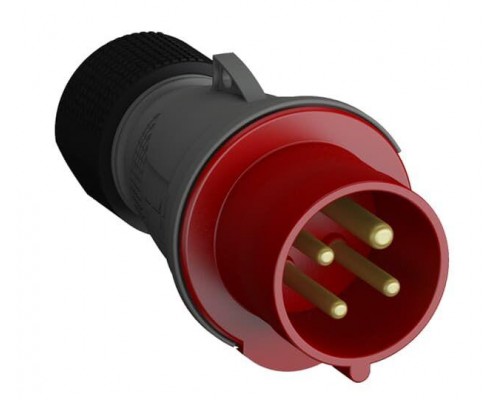 Вилка кабельная Easy&Safe 332EP11 32А 3P+E IP44 11ч ABB 2CMA101988R1000