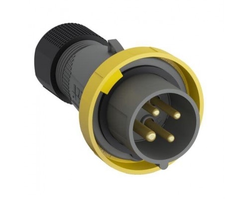 Вилка кабельная Easy&Safe 332EP4W 32А 3P+E IP67 4ч ABB 2CMA101101R1000