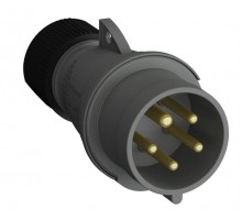 Вилка кабельная Easy&Safe 432EP1 32А 3P+N+E IP44 1ч ABB 2CMA101990R1000