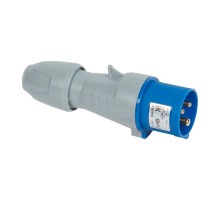 Вилка мобильная 16А 2К+З 230В IP44 блист. Leg 090103