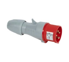 Вилка мобильная 16А 3К+З 380В IP44 блист. Leg 090104