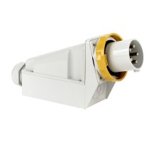 Вилка настенная 125А 3PNT 100-130В винт. IP67 SchE 81589