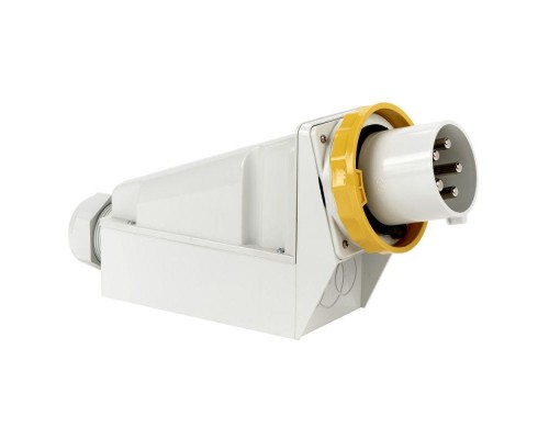 Вилка настенная 125А 3PNT 100-130В винт. IP67 SchE 81589
