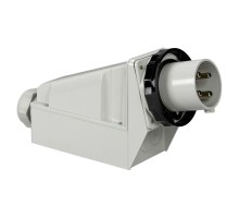 Вилка настенная 125А 3PT 480-500В винт. IP67 SchE 81597