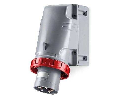 Вилка настенная 125А 3P+E 400В IP67 DKC DIS245M12596