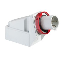 Вилка настенная 125А 3P+N+E 380В винт. IP67 SchE 81595