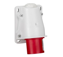 Вилка настенная 16А 2P-E 380-415В быстр. IP44 SchE PKX16W433