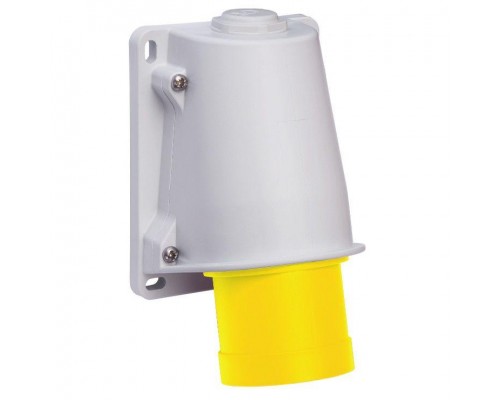 Вилка настенная 16А 3P-N-E 100-130В быстр. IP44 SchE PKX16W415