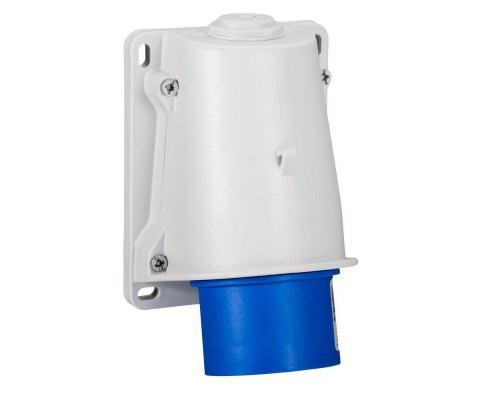 Вилка настенная 16А 3P-N-E 200-250В быстр. IP44 SchE PKX16W425