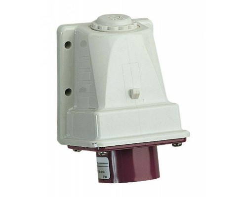 Вилка настенная 2п 16А IP44 SchE 82501